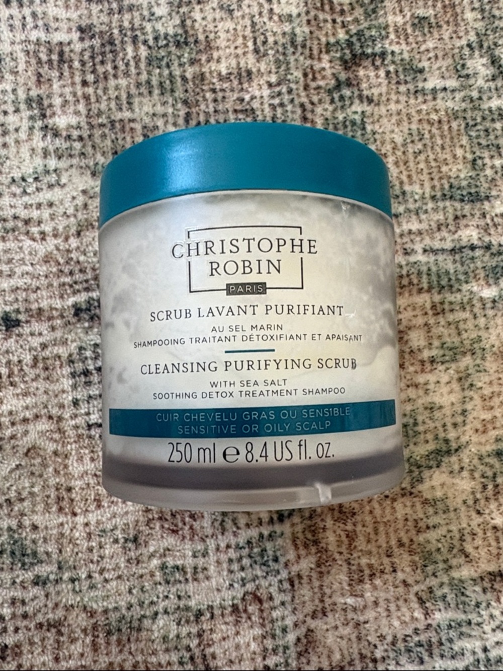 Christophe Robin Cleansing Purifying Scrub with Sea Salt